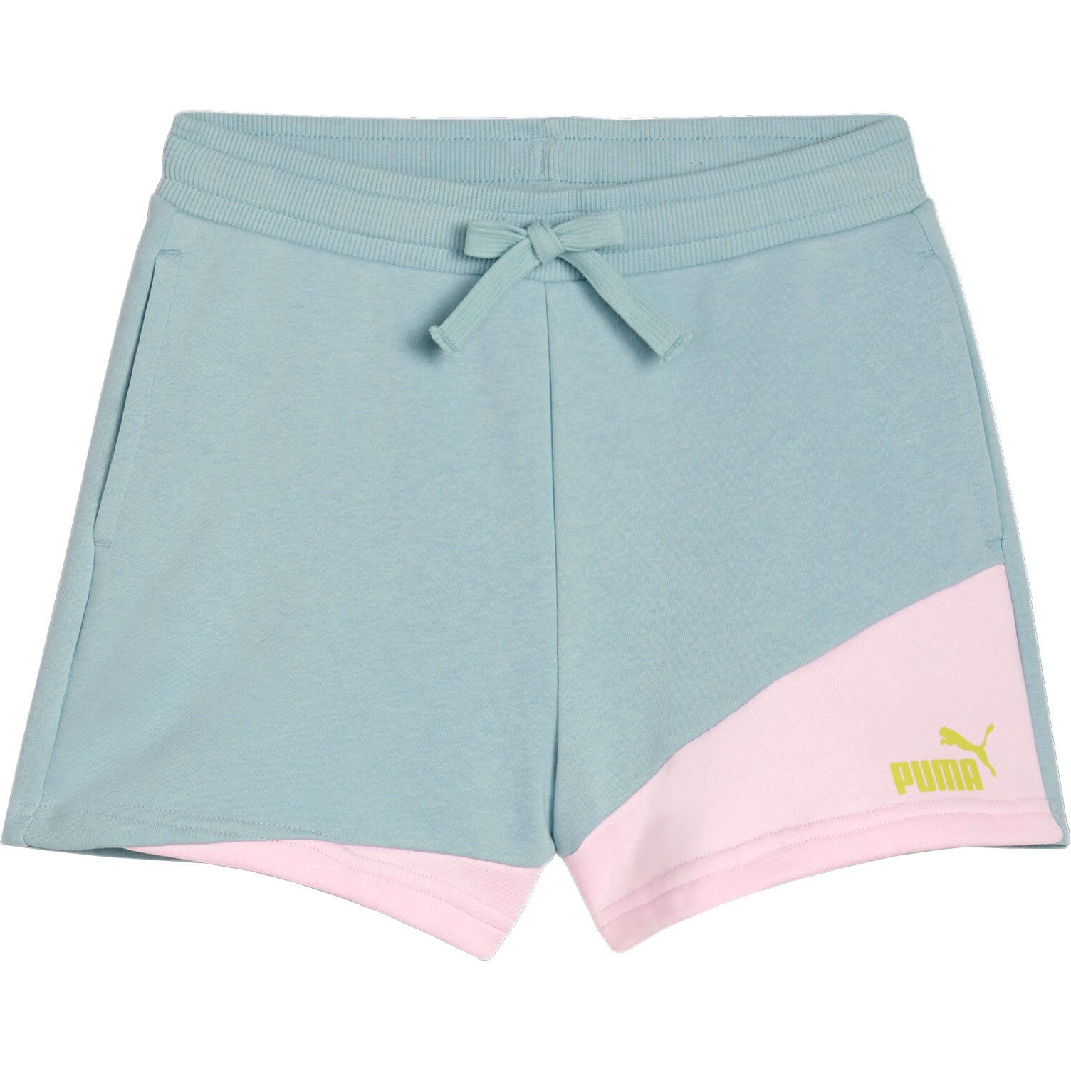 Puma Power Colorblock Shorts Mädchen turquoise surf