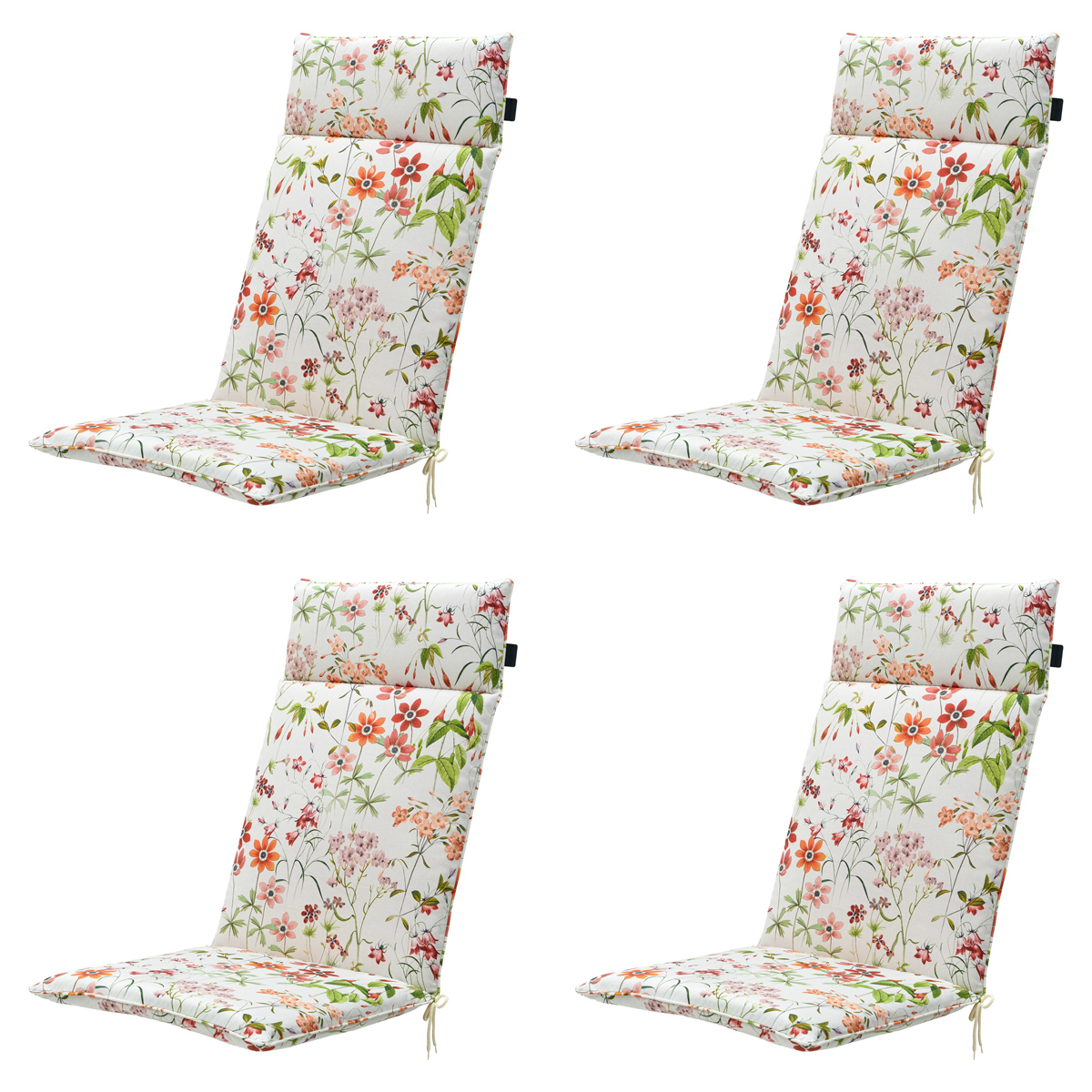 Madison Milly natural Tuinstoelkussen - Set van 4