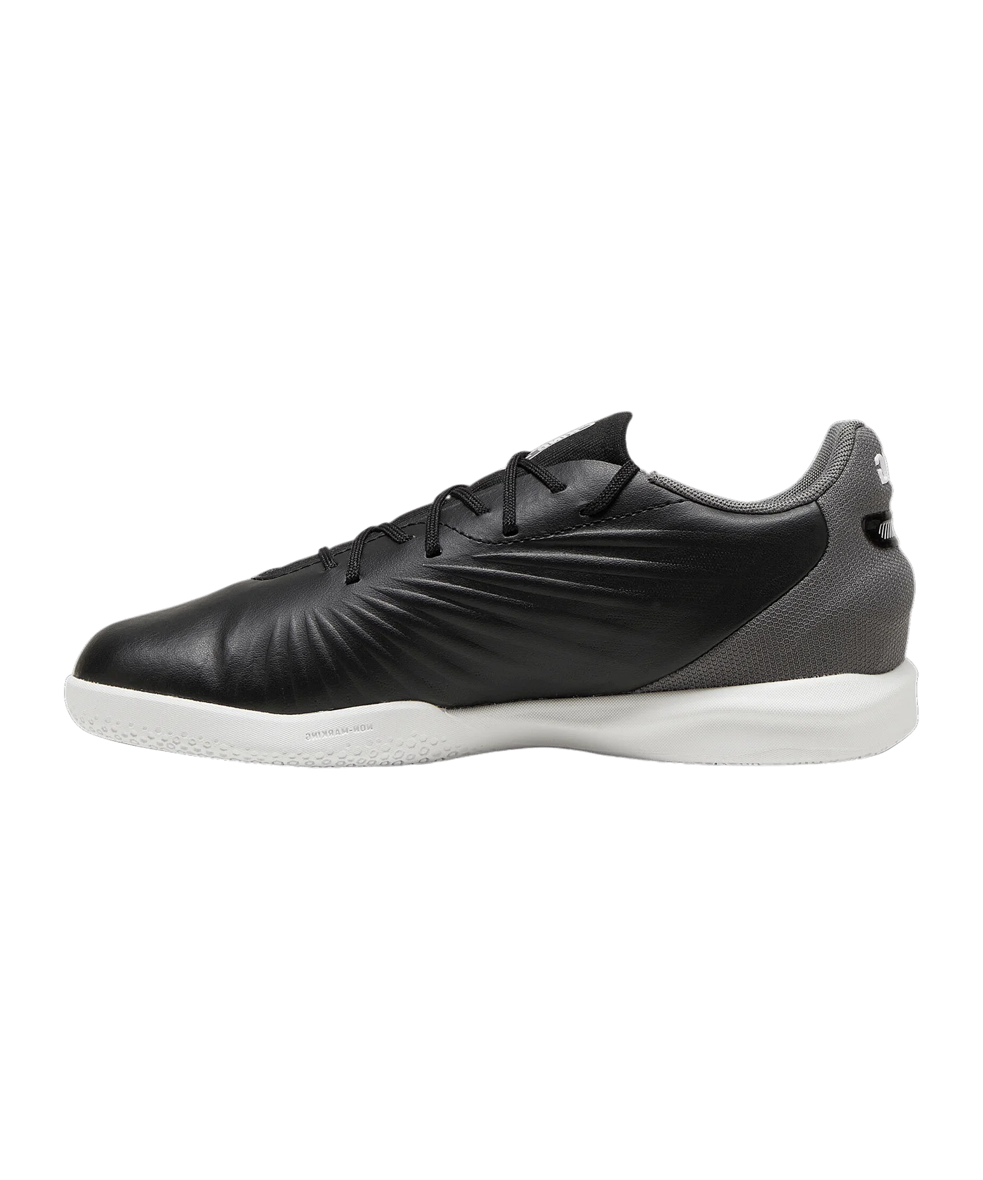 PUMA KING Match IN Eclipse Kids Schwarz Weiss F01
