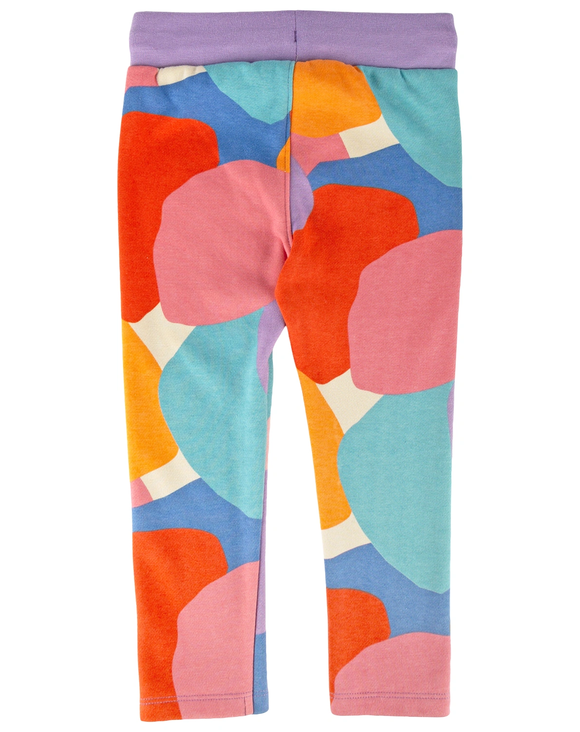 Sweathose M - SKATING FLAMINGO PATTERN in bunt
