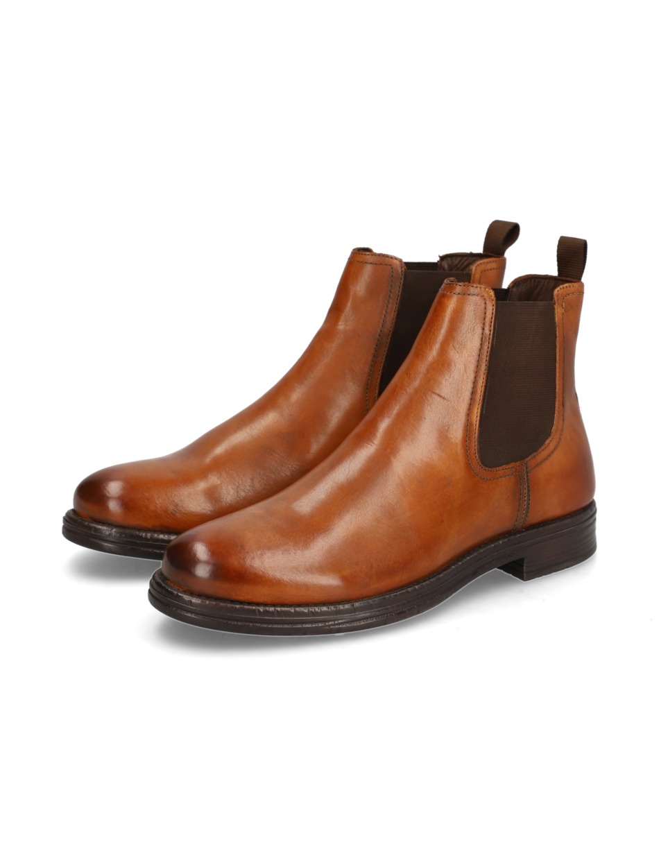 Glattleder Chelsea Boot