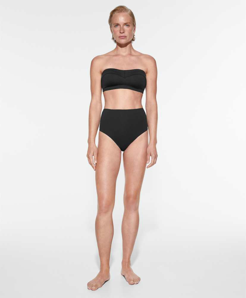 Top de biquíni estilo bandeau