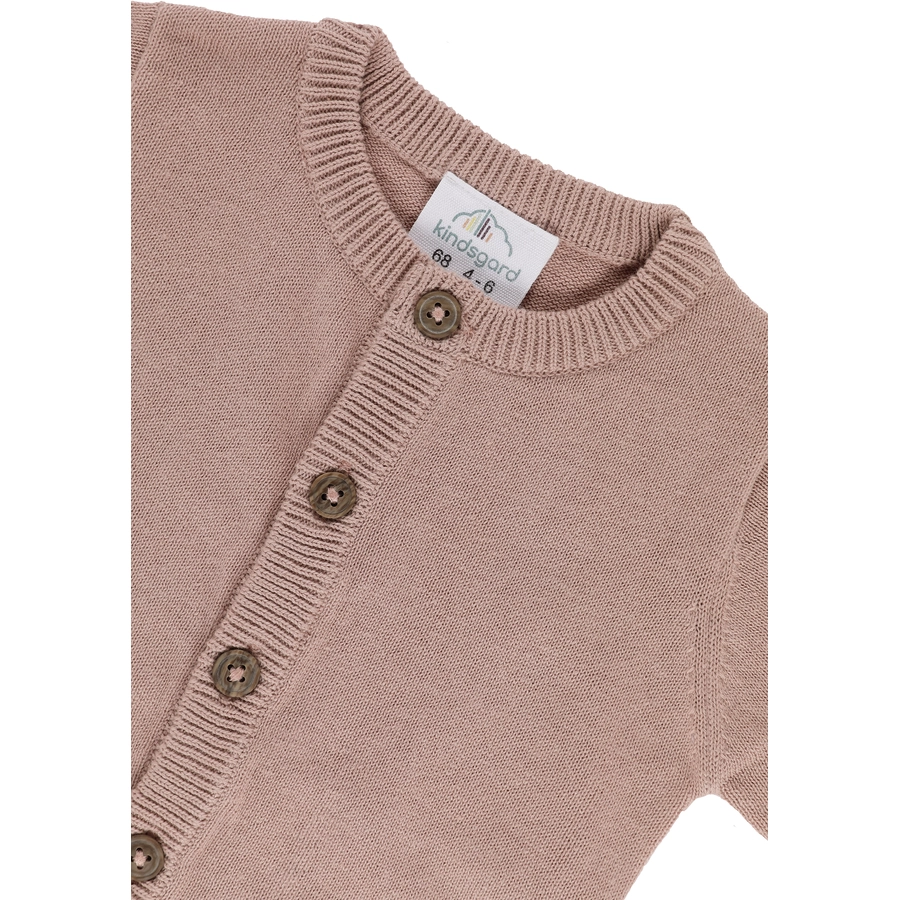 kindsgard Strickoverall strikka Feinstrick rosa