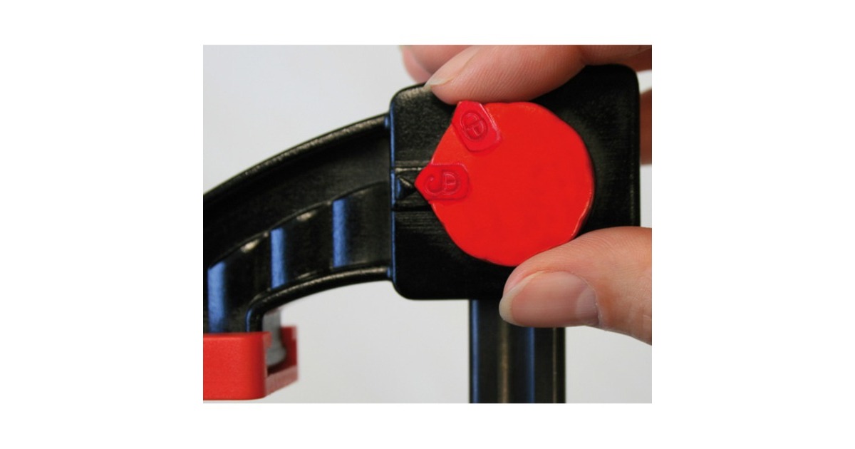 BESSEYEénhands lijmtang EZS45-8 lijmklem  (Zwart/rood)