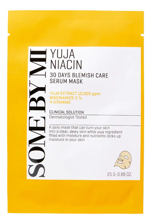 Some By Mi YUJA Niacin 30 Days Blemish Care Serum Mask - 25 g.