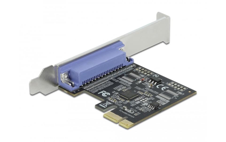 PCI-Express-Karte 90500 1x Parallel (DB 25)PCIe-Schnittstellenerweiterungskarte: 1x DB25 Buchse (IEEE 1284)