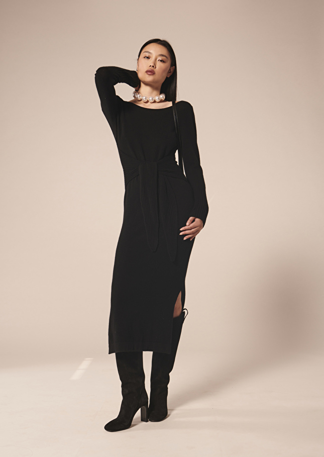Robe Romienoire en laine mérinos