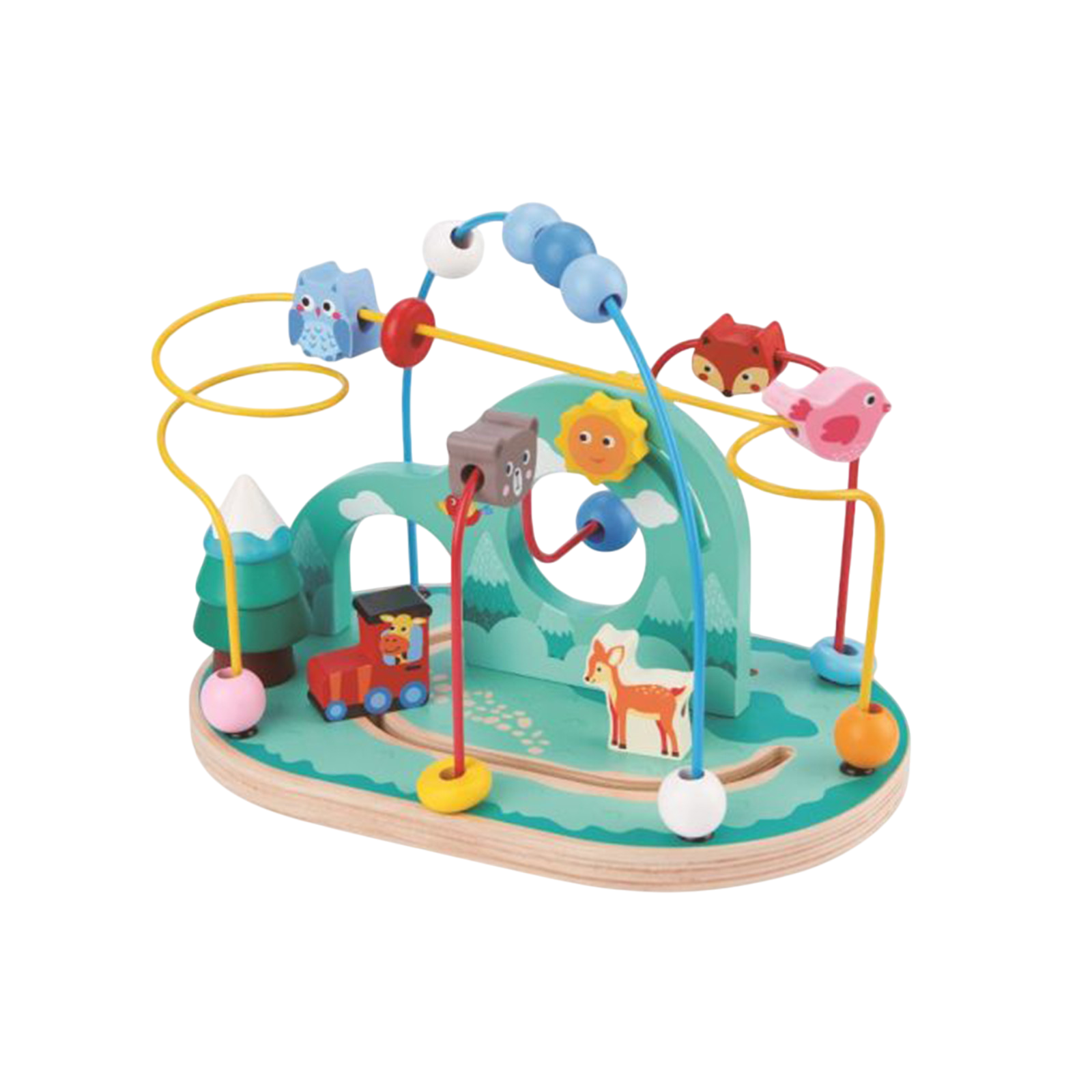 Baby Spielba Motorikschleife Wald