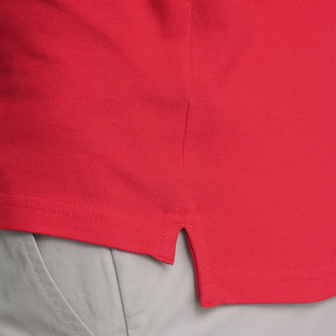 VanVaan Herren Poloshirt in Piqué-Qualität rot