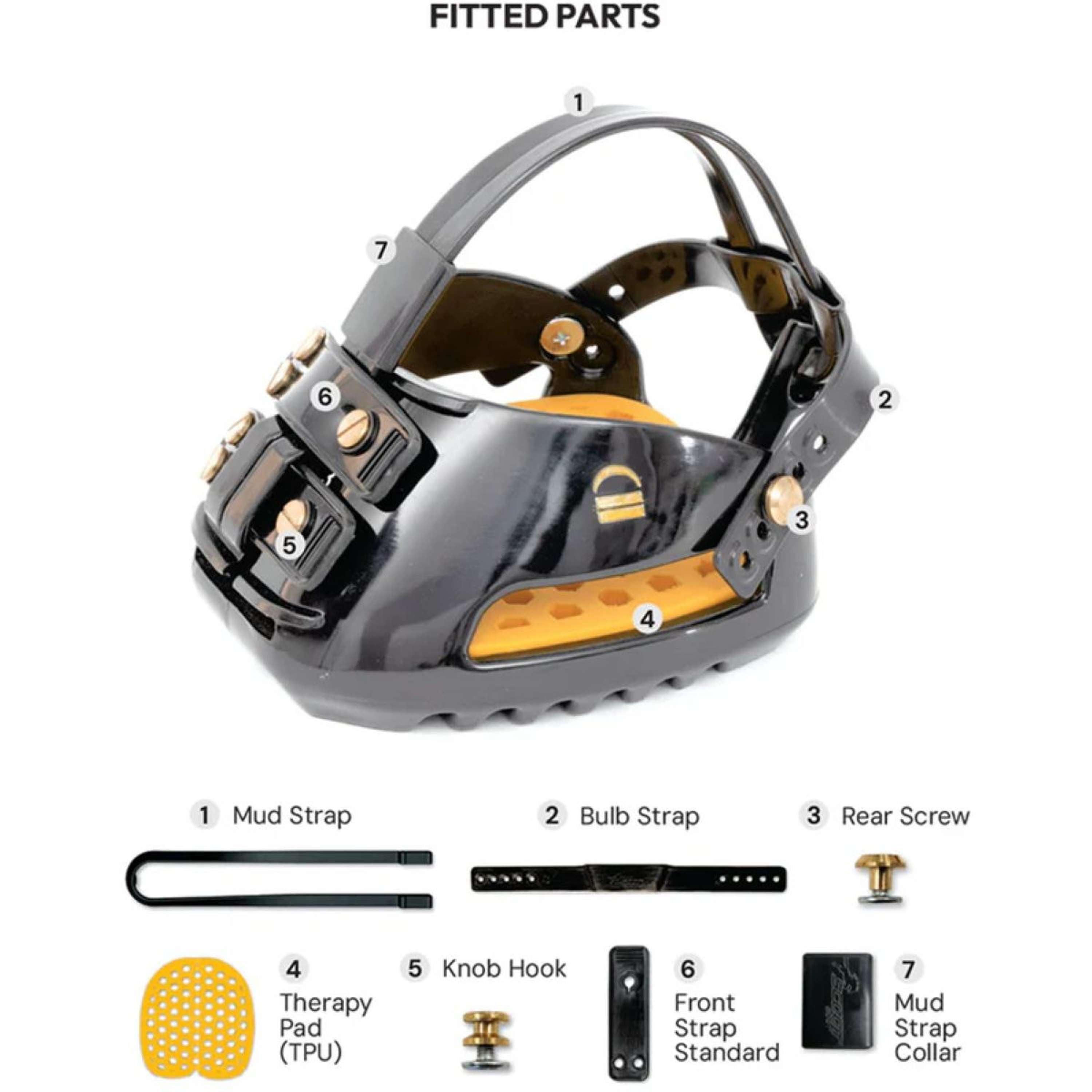 Scoot Boots Hoefschoen TheraRide Zwart