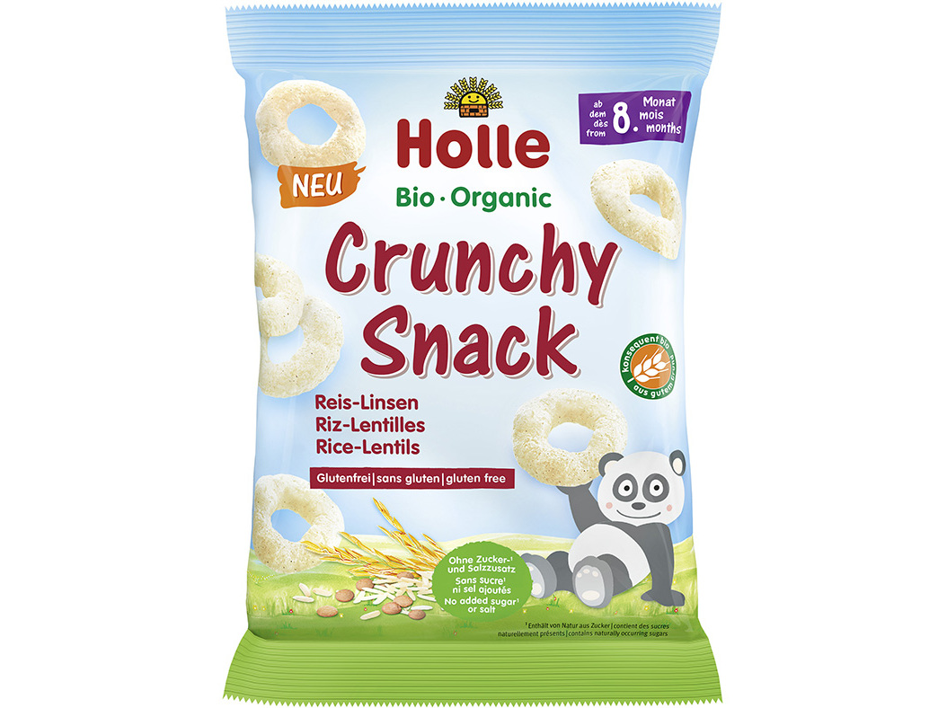 TOSTAS BIO CROCANTES HOLLE ARROZ LENTILHAS 25G