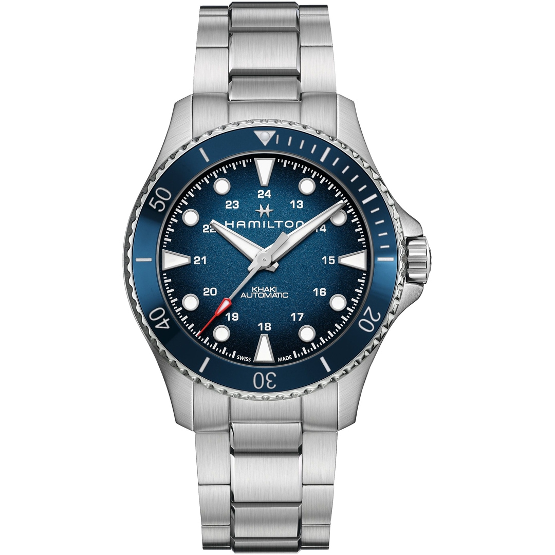 Hamilton Khaki Navy Scuba Auto 43 Blau