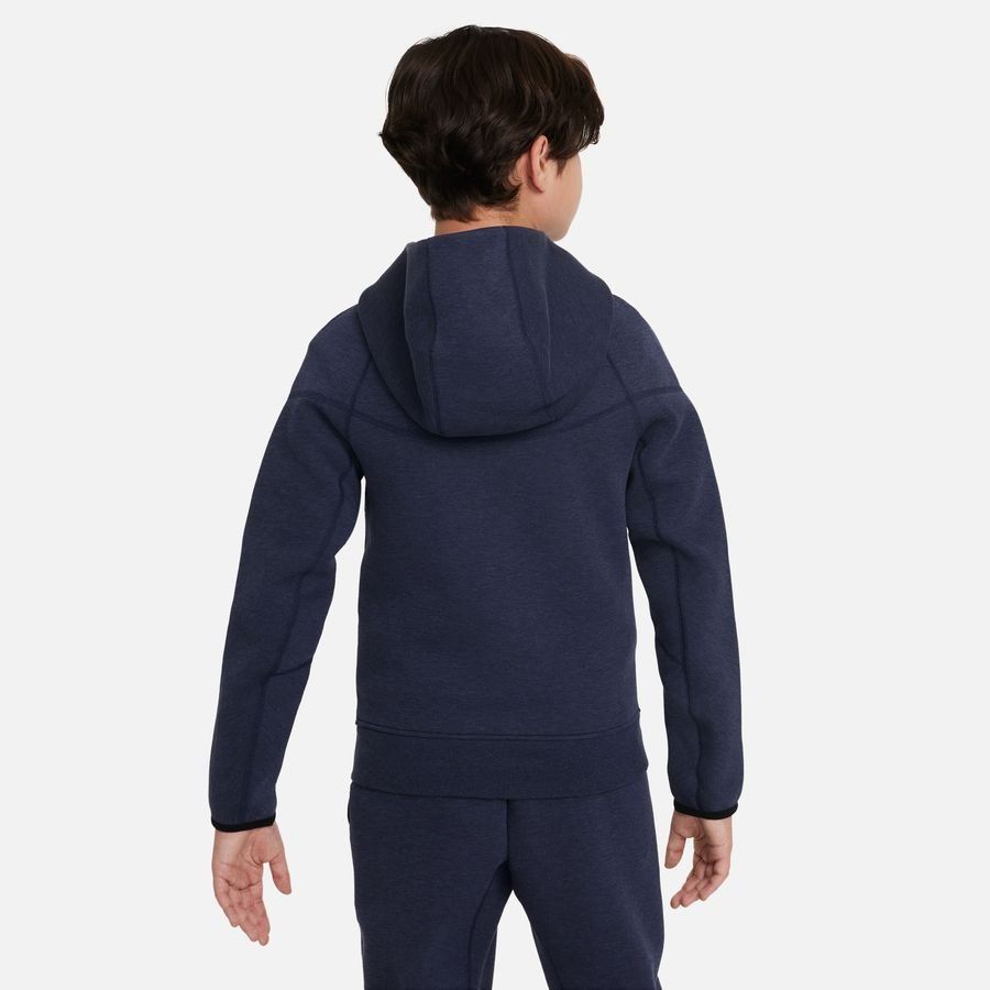 Nike Sweat à Capuche NSW Tech Fleece 24 - Bleu Foncé/Noir Enfant