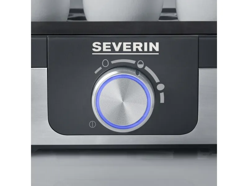 SEVERIN EK 3164 - Æggekoger - 420 W - hvid/grå