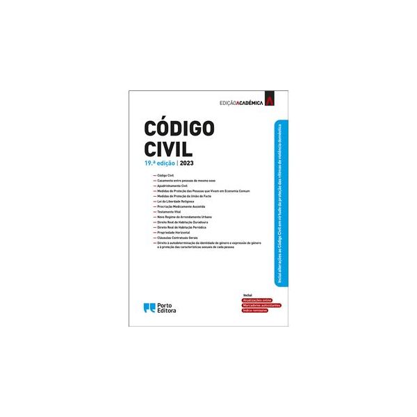 Código Civil - Edição Académica