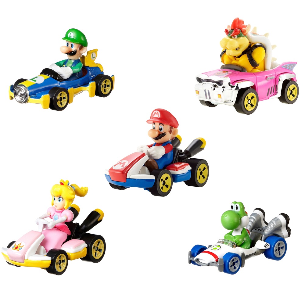 Hot Wheels Mario Kart Diecast-Sortiment
