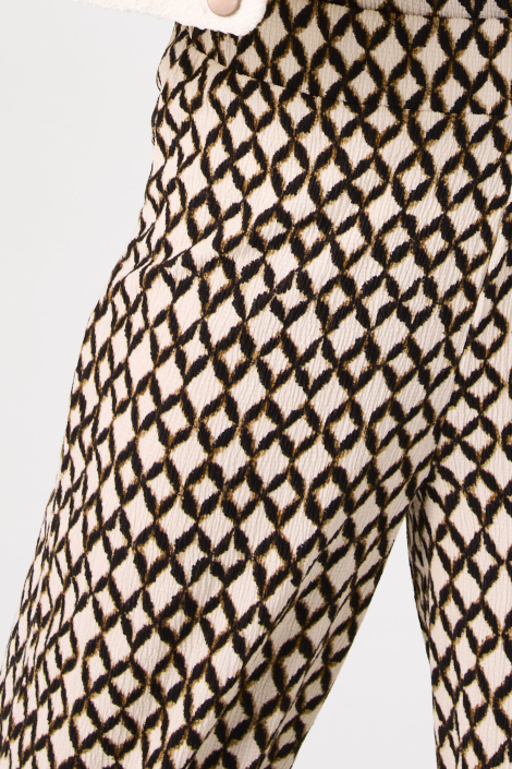 Garcia ecru dames broek