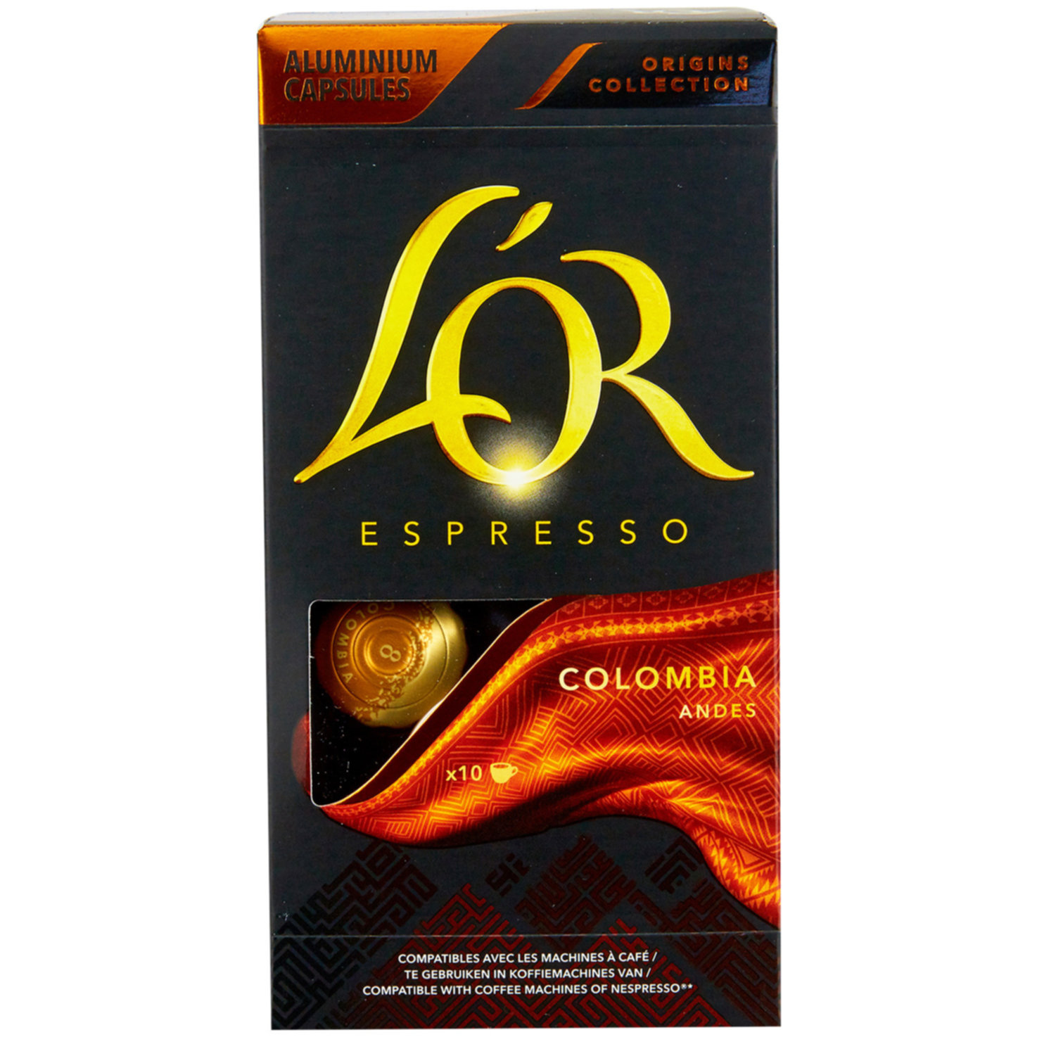 L'Or Espresso Colombia - Nespresso Kompatibel 10 Kapseln