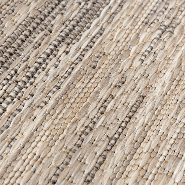 Buiten vloerkleed - Zanzi Melange Zand | Natuurlijk design!