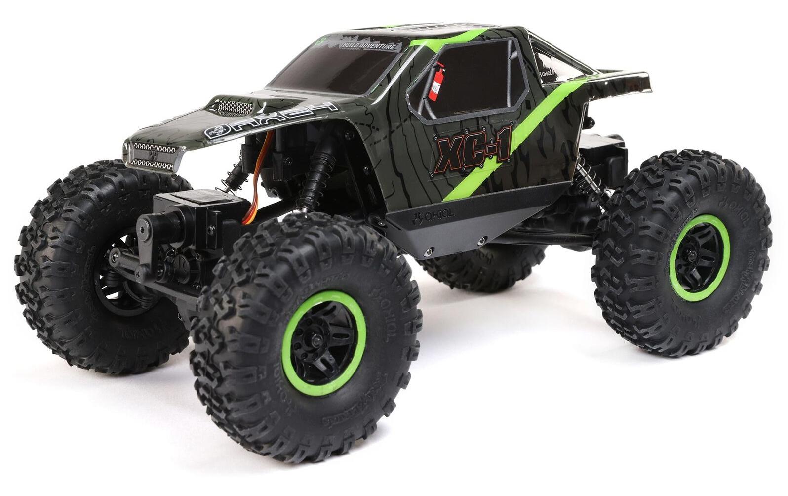 Rock Crawler AX24 XC-1 4WS, Grün, RTR, 1:24<br>Mini Crawler mit Allrad Lenkung