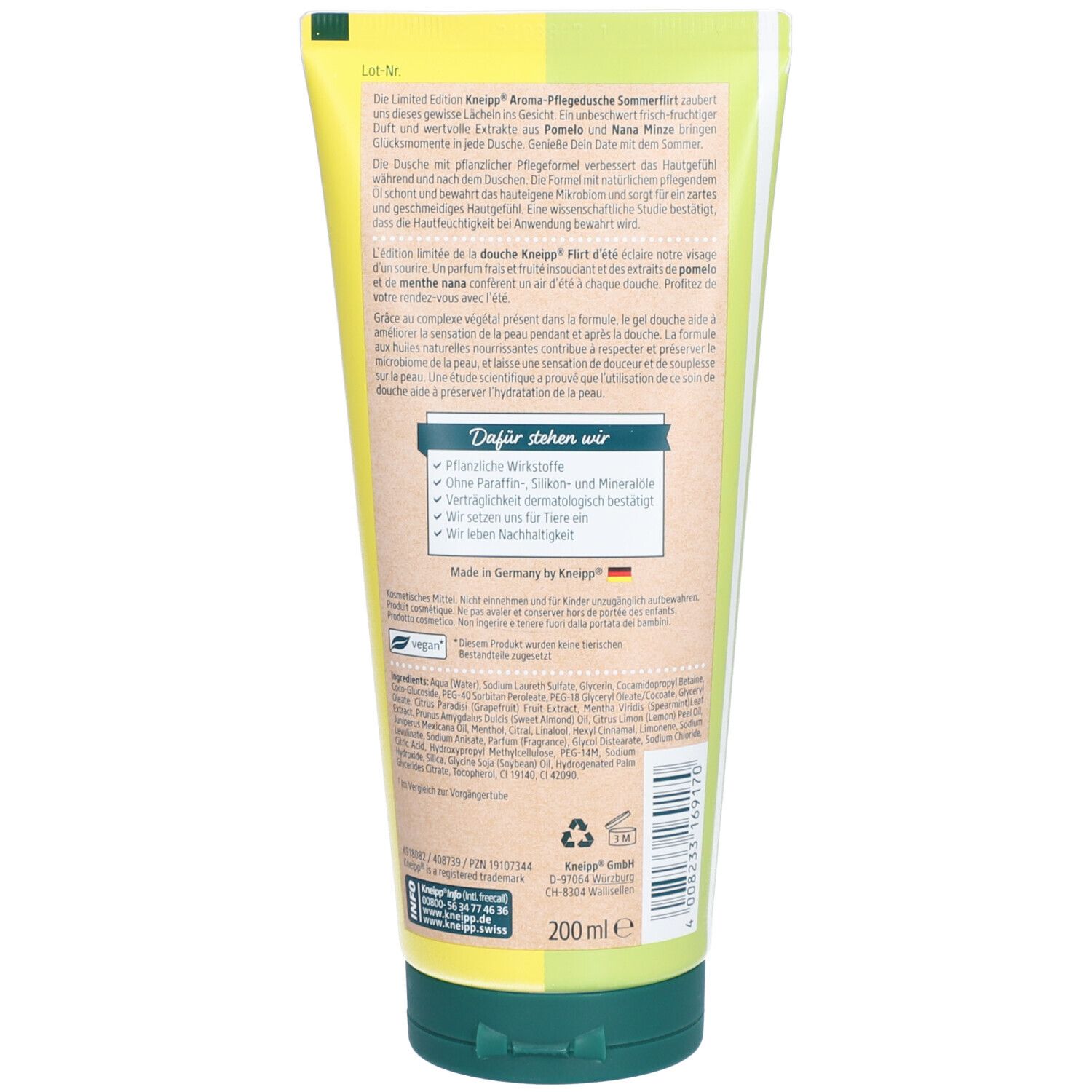 Kneipp Aroma-Pflegedusche Sommerflirt
