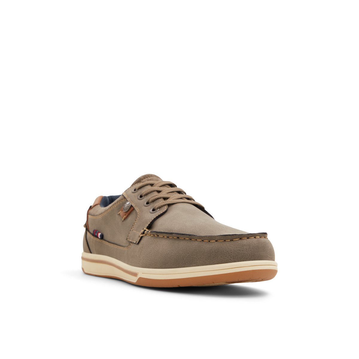 WEEKENDERS-Nyderikith-Chaussure bateau - Talon plat - Kaki