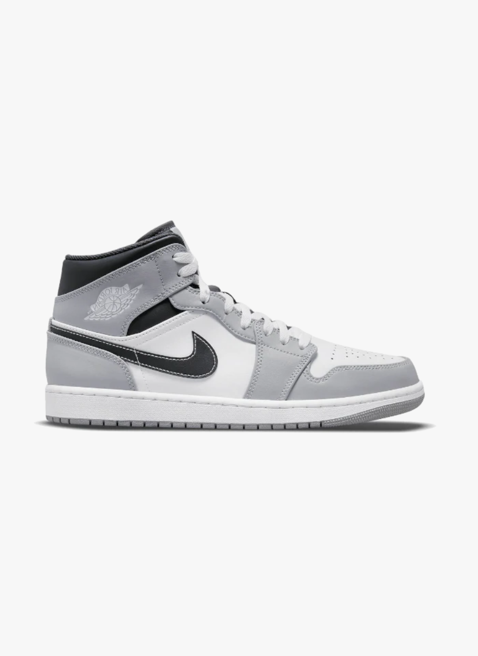 AIR JORDAN MID - Air jordan 1 mid light smoke grey anthracite (gs) | Gris