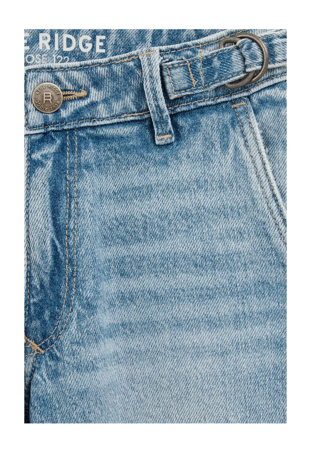 WE Fashion Blue Ridge loose fit jeans light blue denim