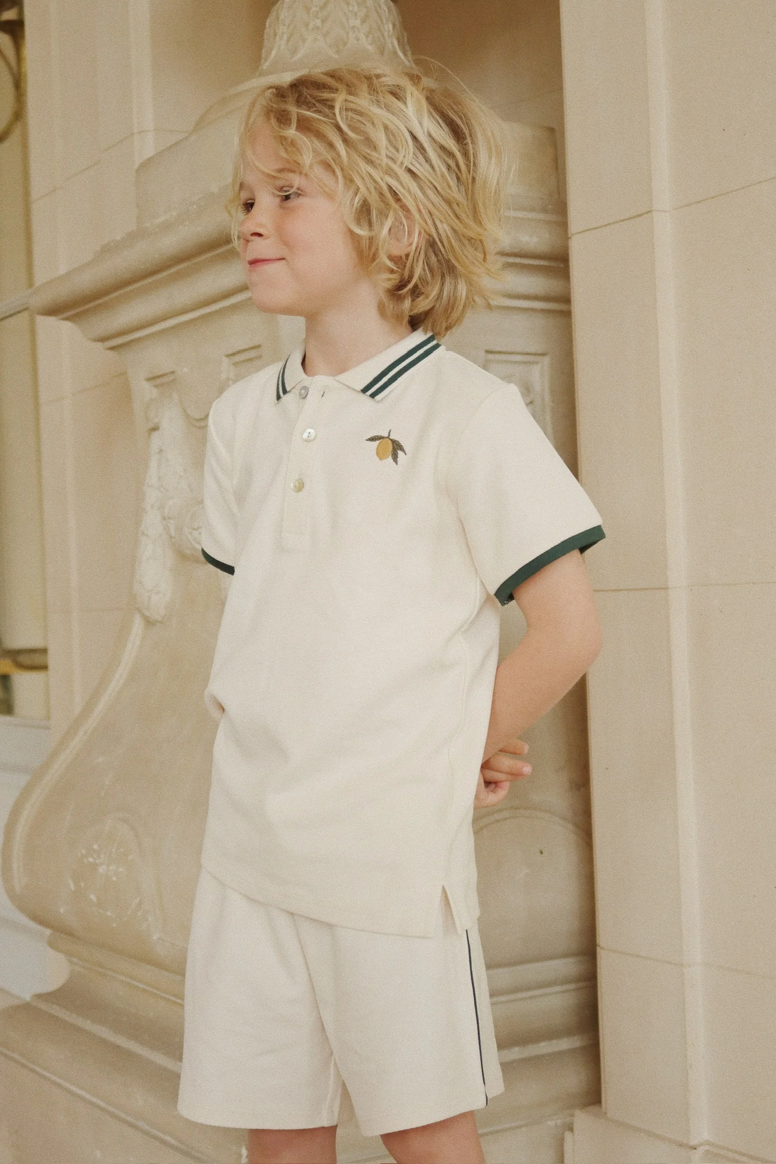 Florian shorts - antique white - 12M