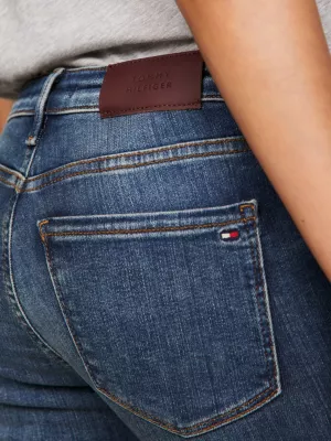 Calça jeans skinny de cintura média TH Flex