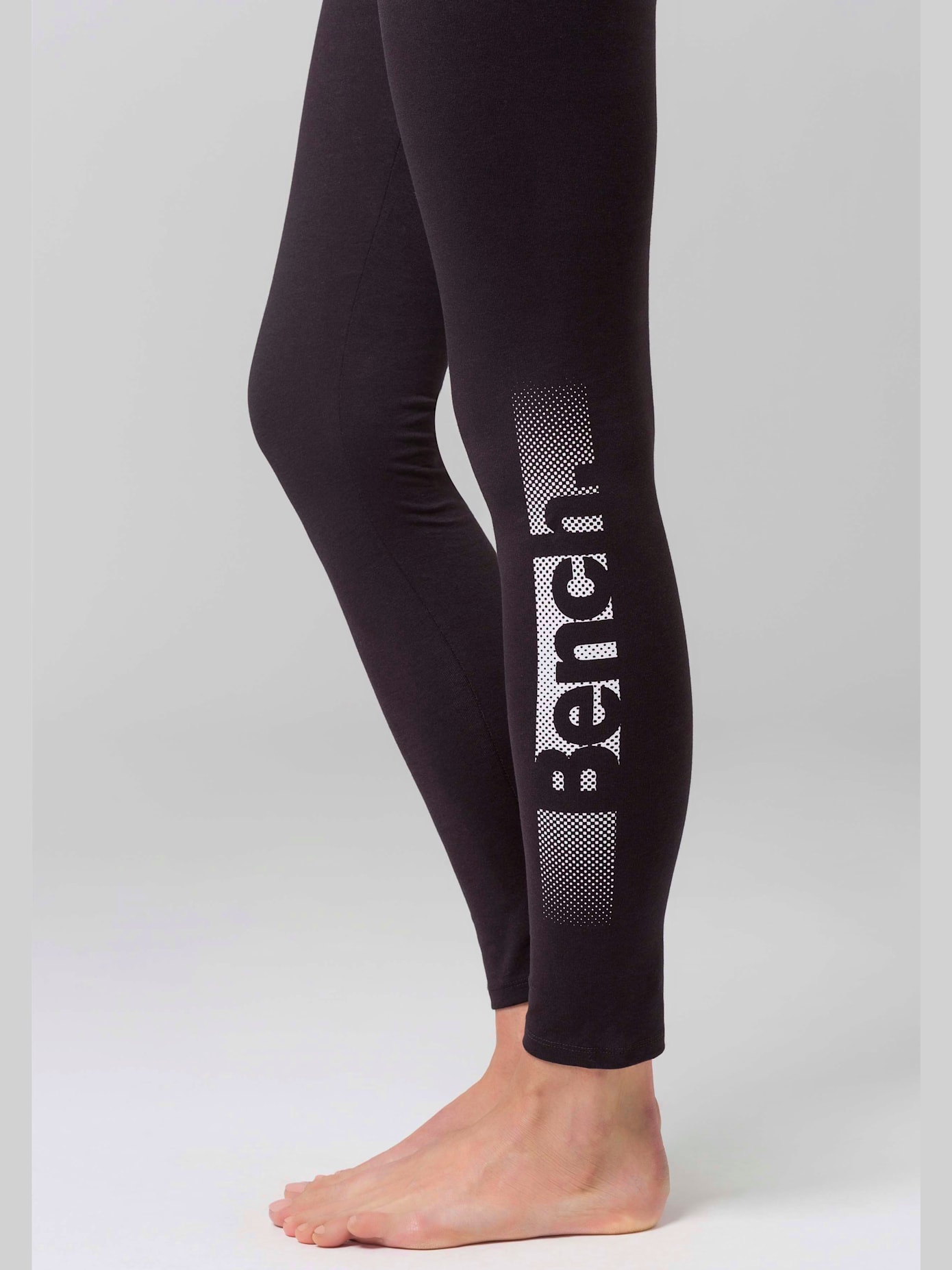 Legging avec logo imprimé