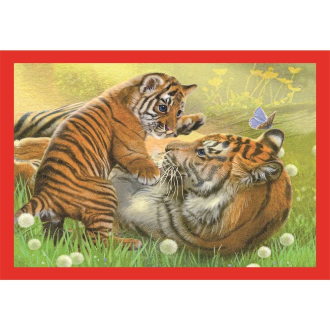 4in1 Puzzleset - Baby Cuddles - 12+16+20+24 Teile