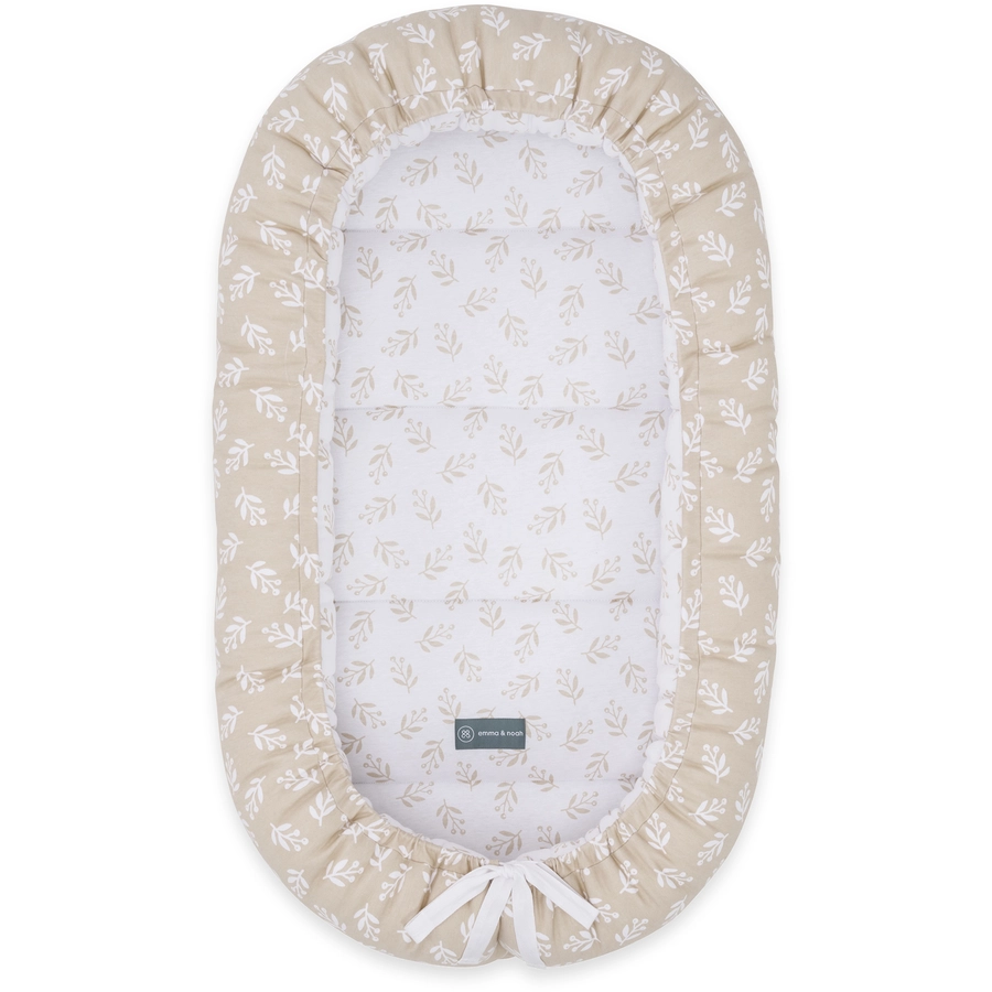 emma & noah Kuschelnest Floral Sand