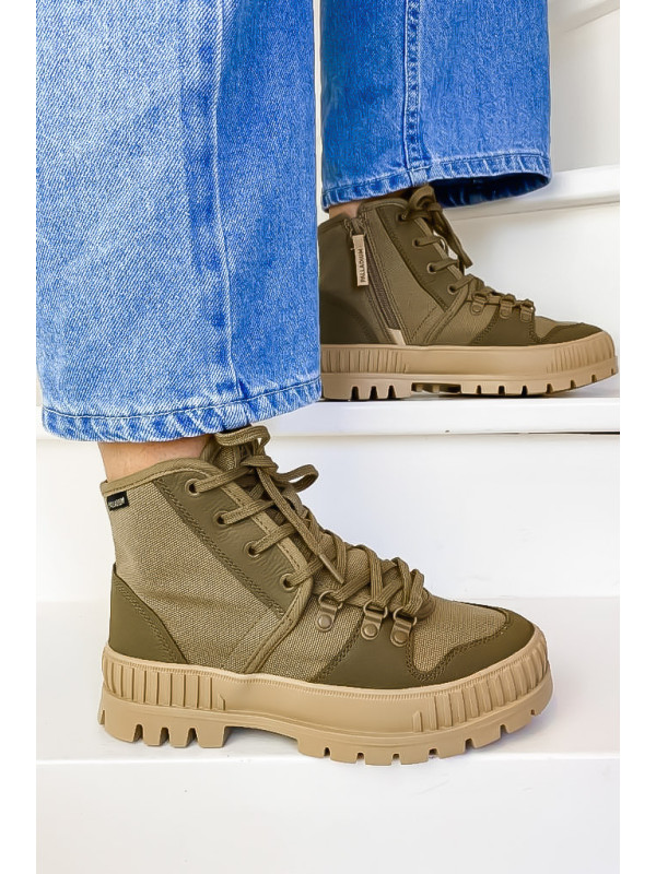 PALLASHOCK HIKER Olive - Palladium