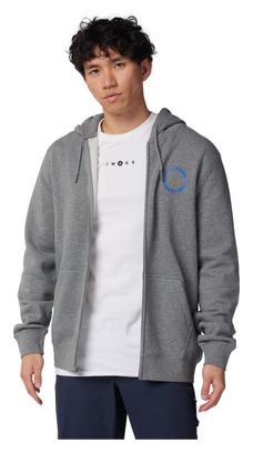 Sweat à capuche zippé Fox Next Level Gris