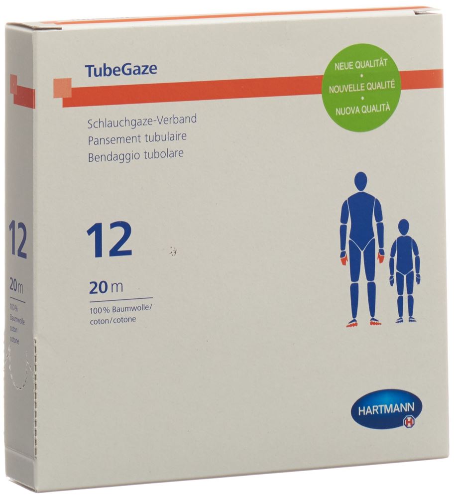 TUBEGAZE Schlauchgaze 20m Nr12 1 Stk