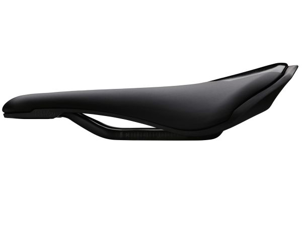 PRO Stealth Curved Road Cykelsadel, Carbon Rails