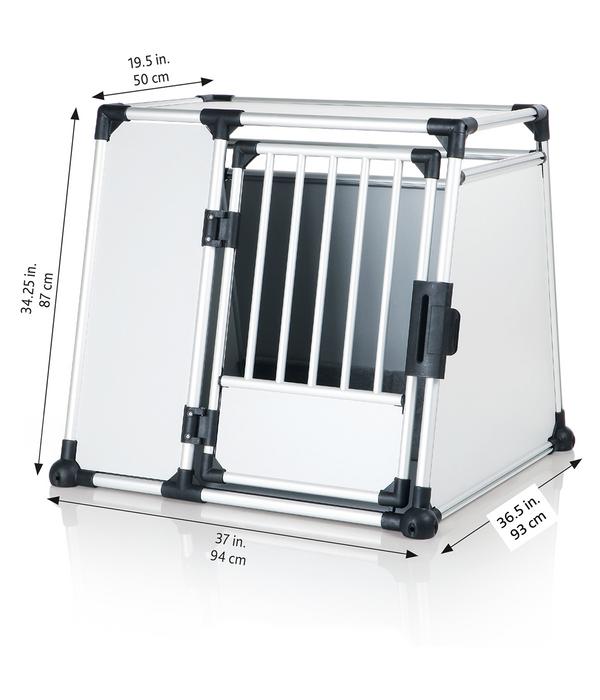 Trixie Hundetransportbox Aluminium,