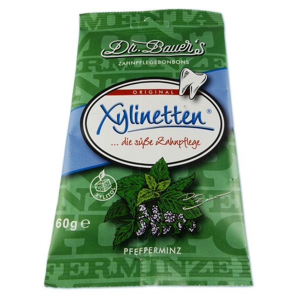 Dr. Bauer's Xylinetten  - Zahnpflegebonbons (60 g)