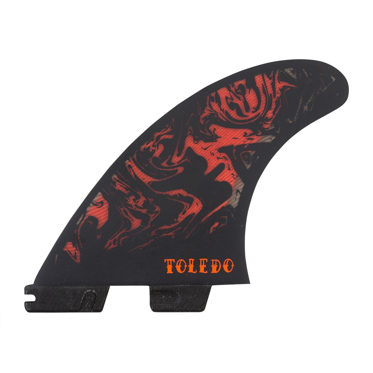 FCS FCS II FT PC Black/Red - Large Thruster