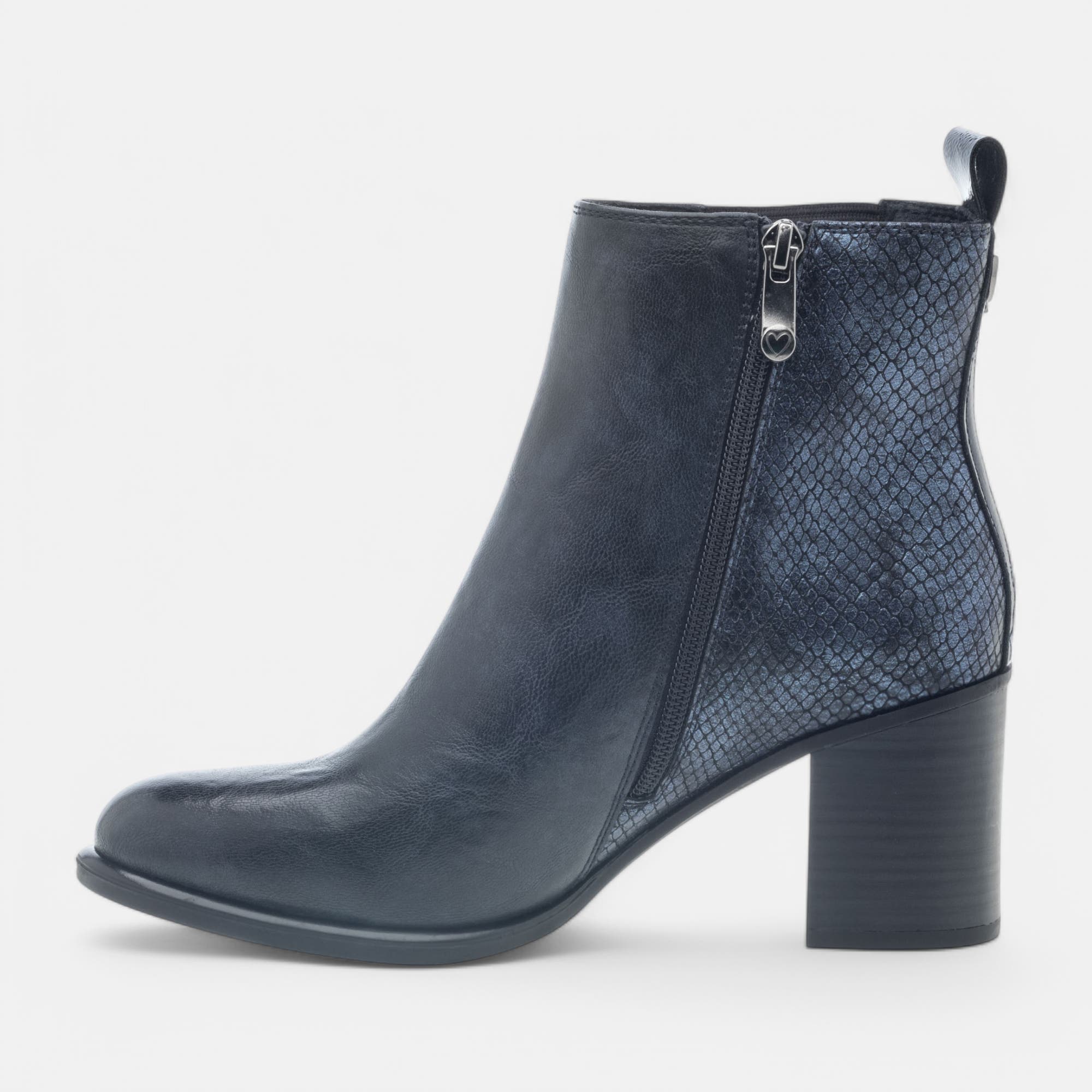 Bottines Femme bleu marine