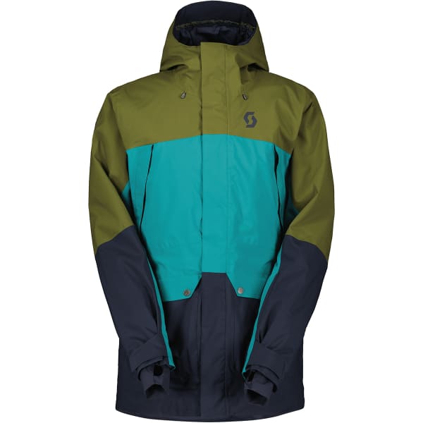 Veste de ski SCOTT JKT M'S ULTIMATE DRYO PLUS FIR GREEN/WINTER GREEN