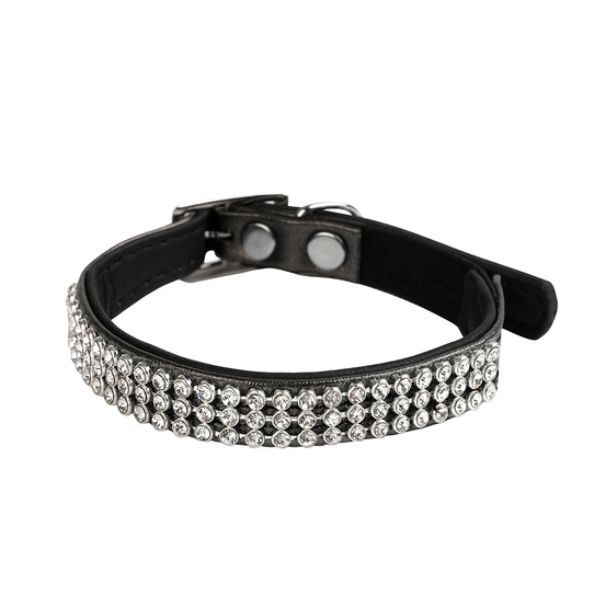Collier pour chat Diam's Noir