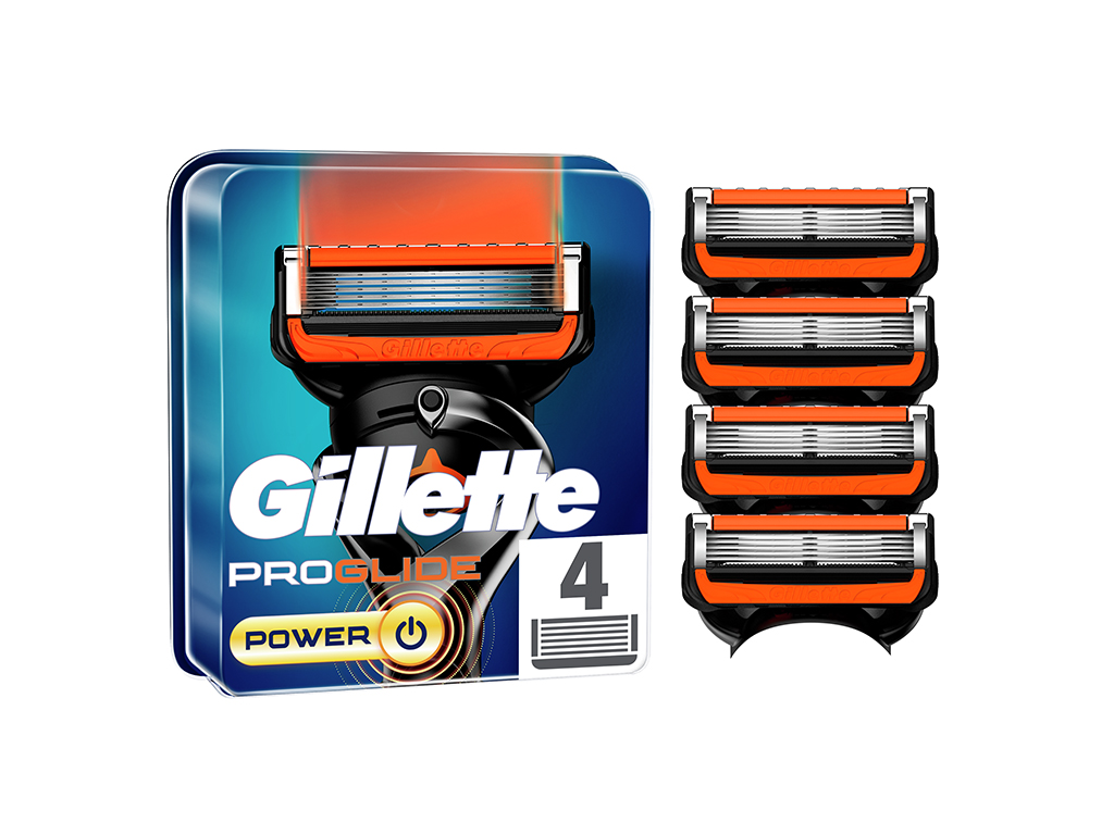 RECARGA DE LÂMINAS PROGLIDE POWER GILLETTE 4 UN