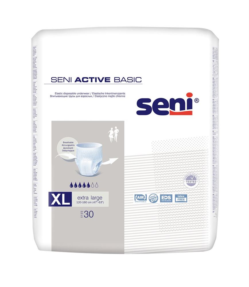 Seni Active Basic<br>30 Stück, Beutel, XL
