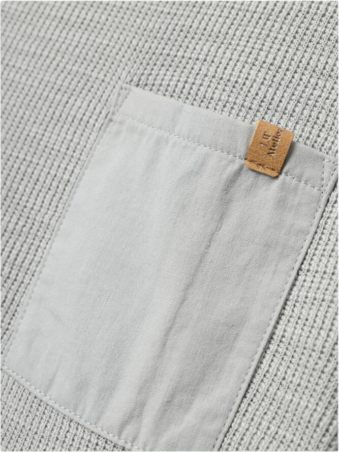 Lil' Atelier NMMHONJO SS LOOSE TOP LIL Limestone