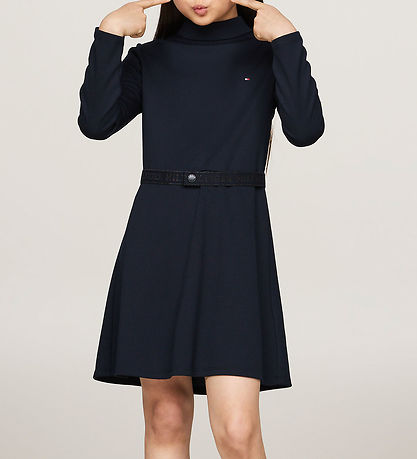 Tommy Hilfiger Kjole - Branded Punto - Desert Sky