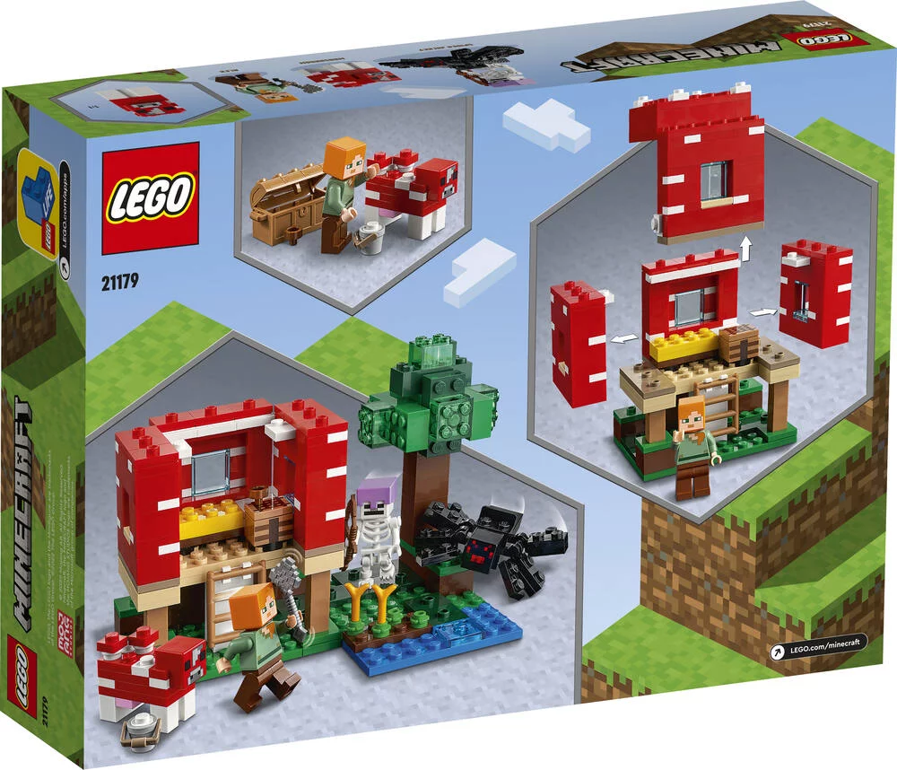 LEGO®MINECRAFT™ 21179 - LA MAISON CHAMPIGNON