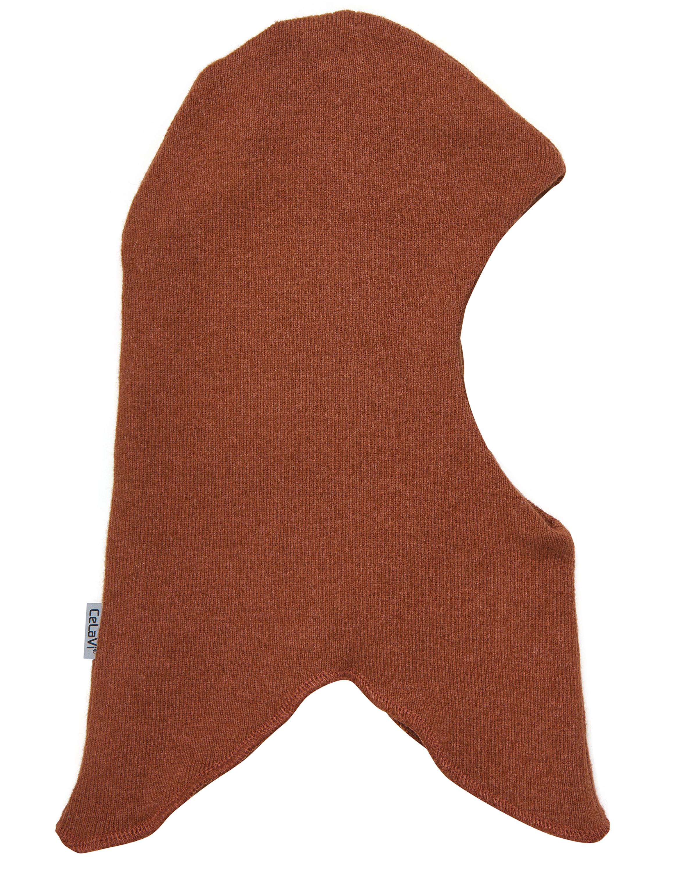 Schlupfmütze BALACLAVA KNIT in mahogany