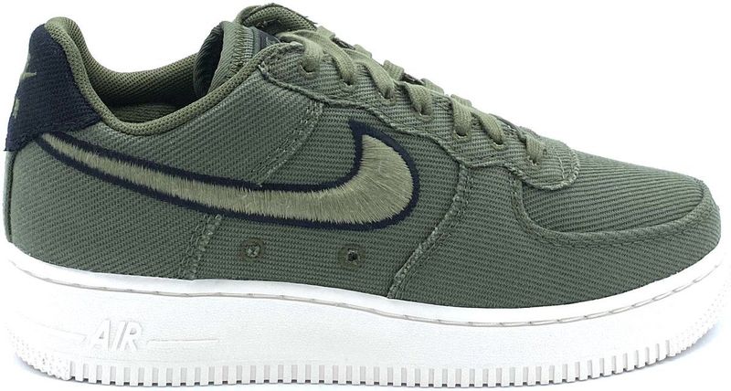 Nike - Air Force 1 Low Canvas - Lage Sneakers - Groen